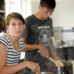Essen, Schwimmen und Genießen